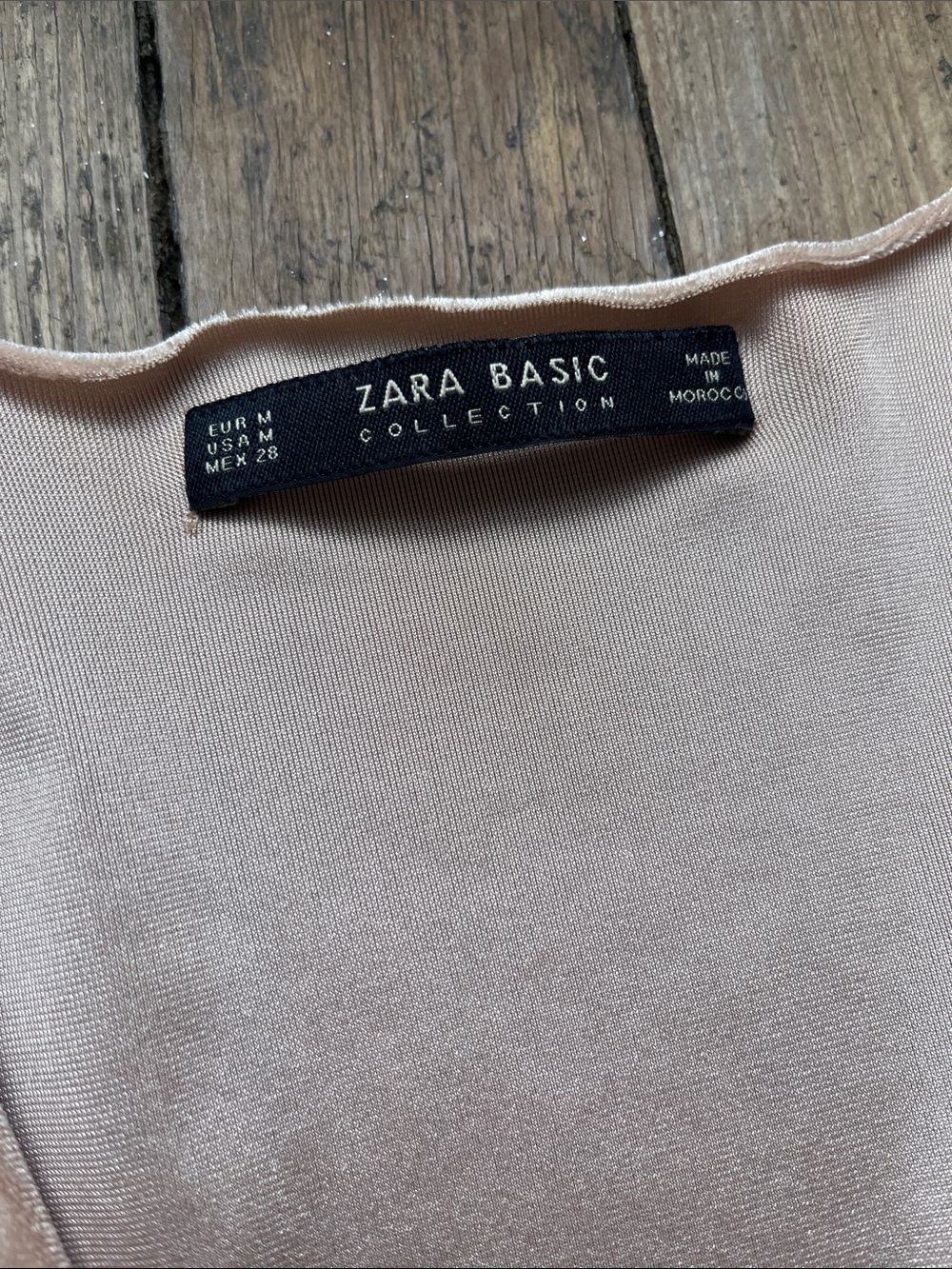 ZARA Pink Velvet Dress - Picture 2 of 2